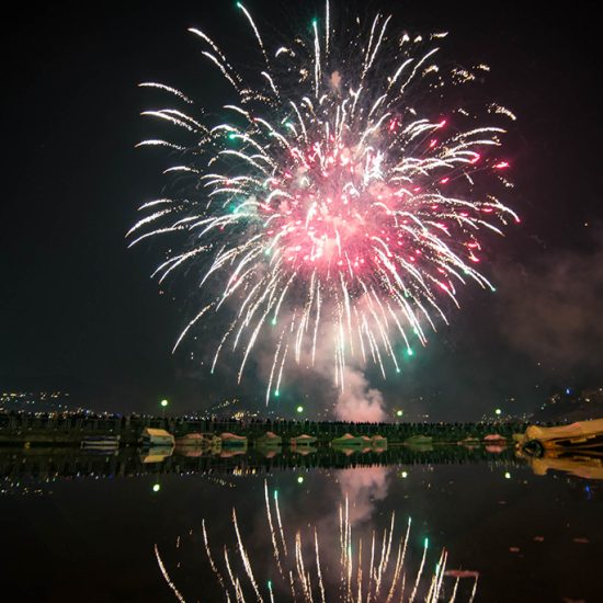 Como spettacolo fuochi d'artificio per Capodanno, Città dei Balocchi