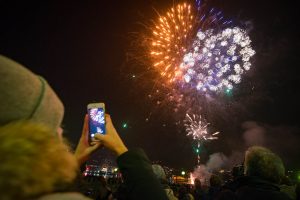 Como spettacolo fuochi d'artificio per Capodanno, Città dei Balocchi