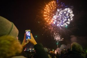 Como spettacolo fuochi d'artificio per Capodanno, Città dei Balocchi