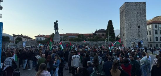 gaza manifestazione