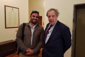 Giovanni Dato e Roberto Rallo, presidente e rappresentante legale di PallaNuoto Como