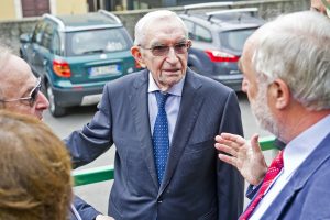 Como scuola CFP inaugurazione dello spazio di valorizzazione colturale dei terrazzamenti e sperimentazione didattico formativa, Giuseppe Guzzetti presidente della Fondazione Cariplo