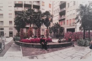 Un rendering della futura piazza Gobetti