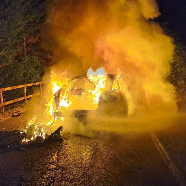 incendio auto