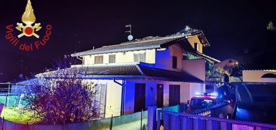 incendio villetta