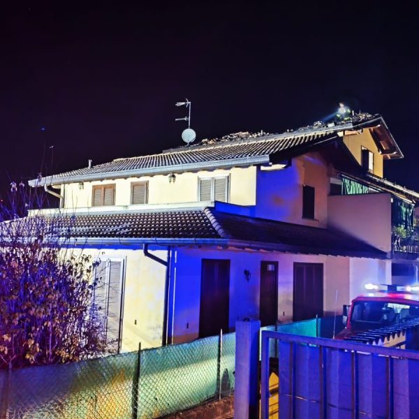incendio villetta
