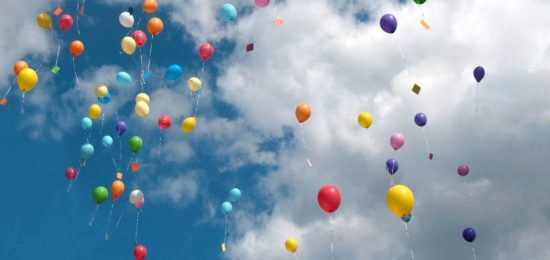 lancio palloncini