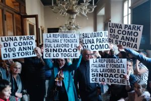 luna park protesta