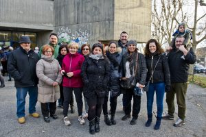 Como gruppo di genitori e nonni dalla scuola elementare Giovanni Paolo II di via Giussani                ph. Carlo Pozzoni