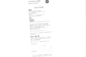 multa recchi vulcano