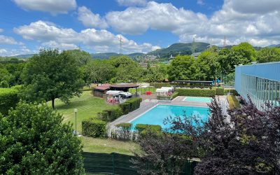 Piscina Casate, esterno