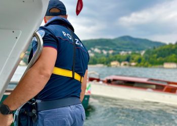 polizia lago