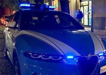 polizia notte sera