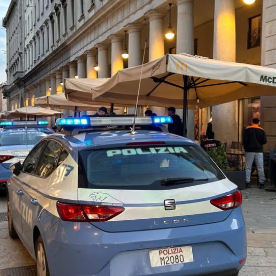 polizia portici mc donalds