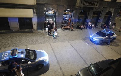 polizia via garibaldi pizza volta