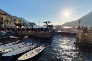 Il pontile di Torno, estate 2023
