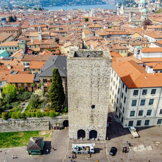 Como città murata, mura, torri, Porta TOrre