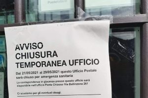 poste cernobbio chiusura covid