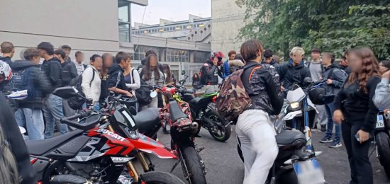 protesta studenti setificio