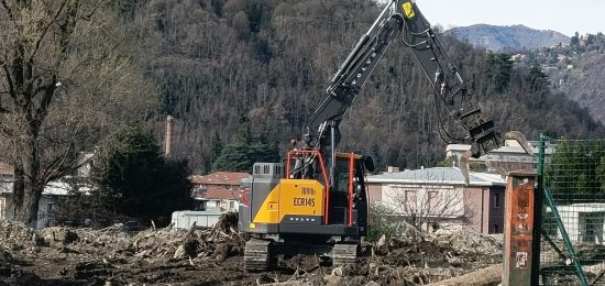 ruspa detriti muggiò luna park (5)