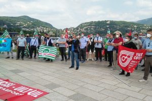 sciopero trasporto pubblico sindacati piazza cavour (2)