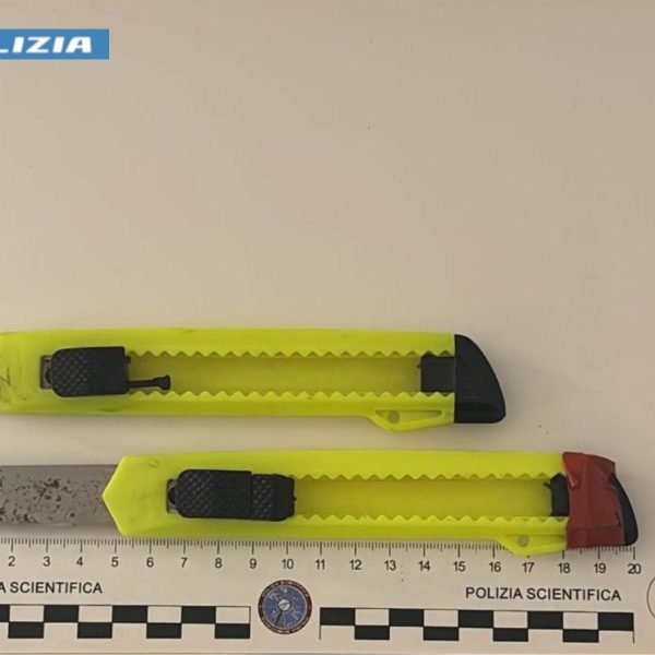 sequestro taglierino