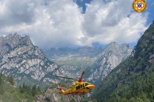 soccorso alpino elicotter