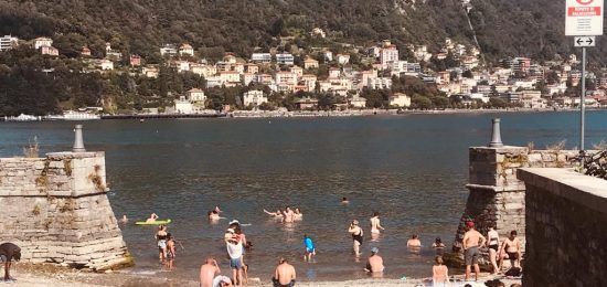 spiaggia bagni villa olmo