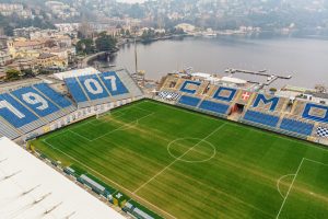 Como Stadio SInigaglia e quartiere razionalista, giardini a lago, tempio voltiano, monumento ai caduti