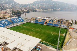 Como Stadio SInigaglia e quartiere razionalista, giardini a lago, tempio voltiano, monumento ai caduti