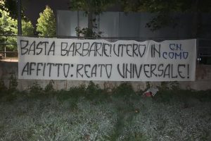 striscione gioventù nazionale