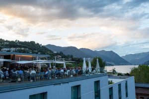 sunset rooftop hilton
