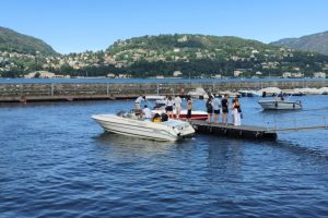 taxi boat targa oscurata