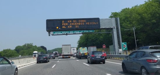traffico autostrada a9