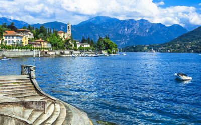 Holidays,In,Italy,-,Beautiful,Village,Tremezzina.,Lago,Di,Como