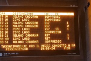 treni cadorna tabellone