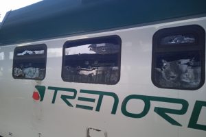 treno vandali