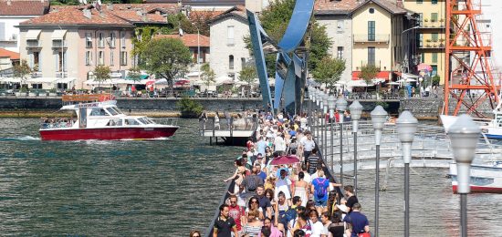 Como affollamenti, diga foranea turisti