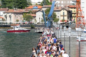 Como affollamenti, diga foranea turisti