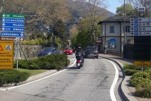 via per cernobbio cartello coperto
